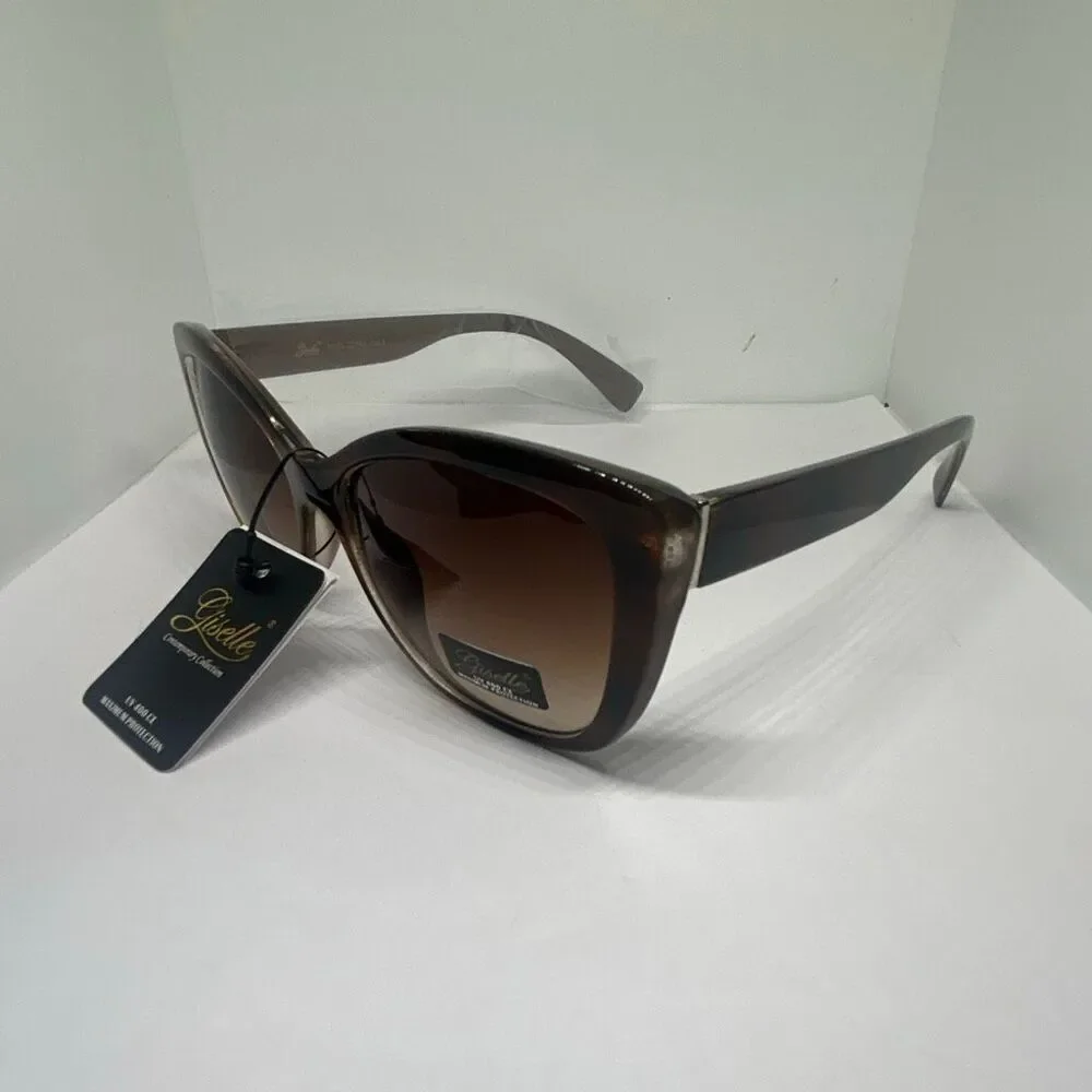 Giselle Contemporary Collection UV400 Cat Eye Sunglasses New with Tags